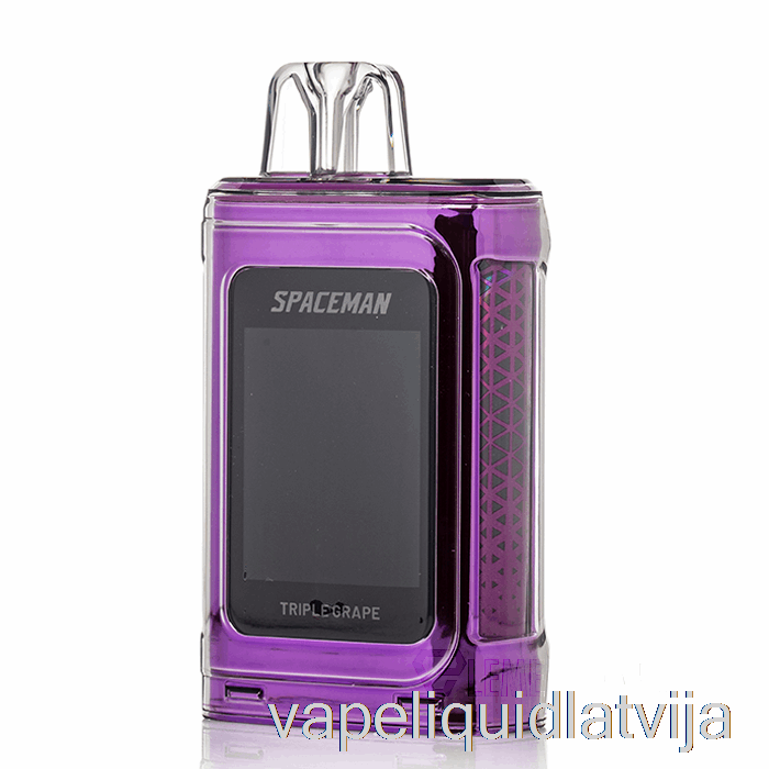 Spaceman Prizma 20k Vienreizējās Lietošanas Triple Grape Vape šķidrums